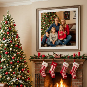 Gepersonaliseerde poster met familiefoto