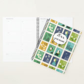 Gepersonaliseerde postzegels Planner Notitieboek (Display)