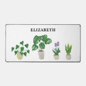 Gepersonaliseerde Potten Planten Tropische Monster Bureaumat (Voorkant)