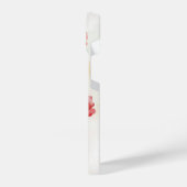 Gepersonaliseerde prachtige aquarel papavers Print iPhone Hoesje (Linkerkant)