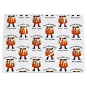 Gepersonaliseerde pretkerst groot cadeauzakje (Voorkant)