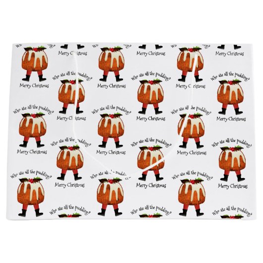 Gepersonaliseerde pretkerst groot cadeauzakje (Voorkant)