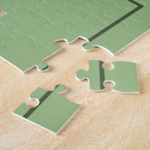 Gepersonaliseerde pretkerst legpuzzel (Zijkant)