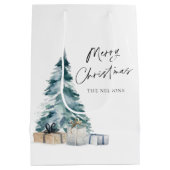 Gepersonaliseerde pretkerst medium cadeauzakje (Achterkant)