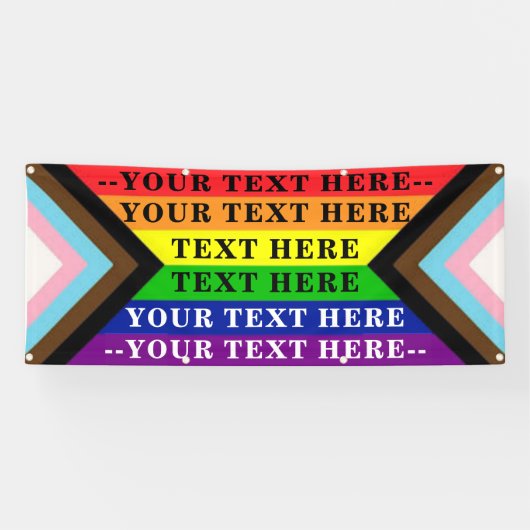 Gepersonaliseerde Pride Parade en Wall Banner (Horizontaal)