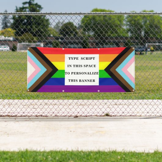 Gepersonaliseerde Pride Parade en Wall Banner (Insitu)