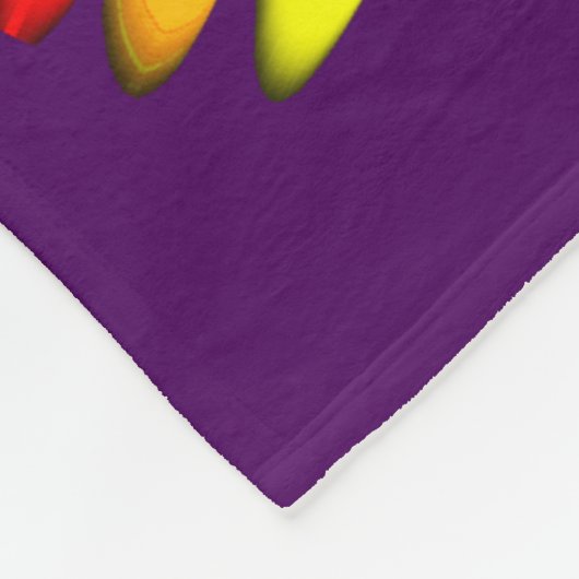 GEPERSONALISEERDE PRIMA BALLERINA FLEECE DEKEN (Hoek)