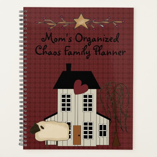 Gepersonaliseerde Primitive Home Planner (Voorkant)