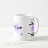 Gepersonaliseerde Principal is geen grappige gooch Koffiemok (Voorkant rechts)