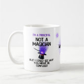 Gepersonaliseerde Principal terug naar school grap Koffiemok (Links)