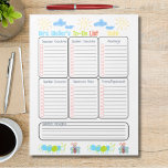 Gepersonaliseerde Principal To-Do List Elementaire Notitieblok<br><div class="desc">Principals, deze volledig aanpasbare takenlijst is perfect om elke dag gefocust te blijven op een paar kleine doelen. Een principaal zijn omvat veel bewegende delen en kan erg overweldigend zijn. Deze schattige, volledig aanpasbare takenlijst helpt het drukke hoofd gefocust te houden op de taken die bij de hand zijn en...</div>