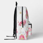 Gepersonaliseerde prinses bedrukte rugzak (Links)