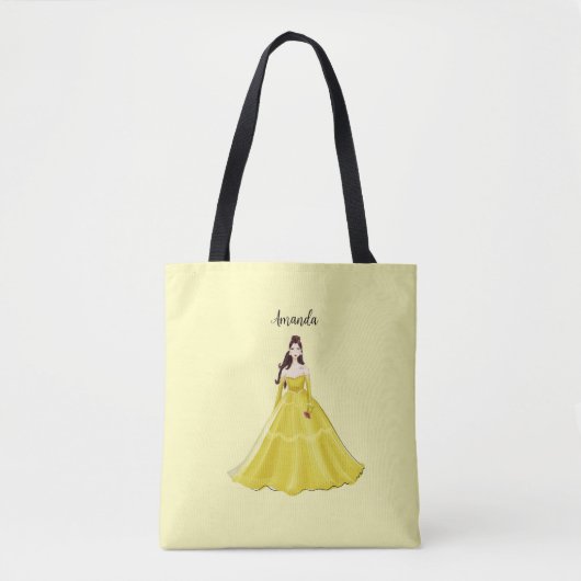 Gepersonaliseerde prinses tote bag (Voorkant)