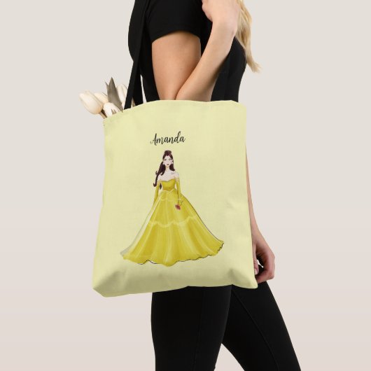 Gepersonaliseerde prinses tote bag (Dichtbij)