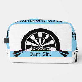 Gepersonaliseerde Print Cut Sew Dart Bag Toilettasje
