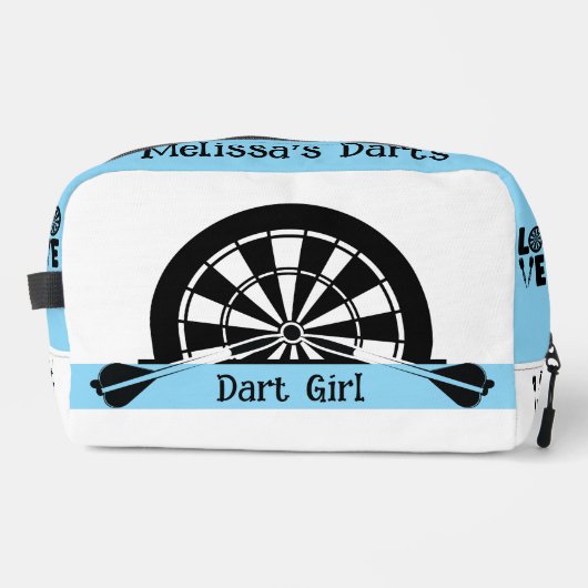 Gepersonaliseerde Print Cut Sew Dart Bag Toilettasje (Voorkant)