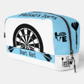 Gepersonaliseerde Print Cut Sew Dart Bag Toilettasje (Rechterhoek)