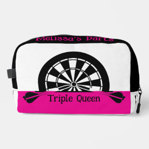 Gepersonaliseerde Print Cut Sew Dart Bag Toilettasje