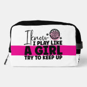 Gepersonaliseerde Print Cut Sew Dart Bag Toilettasje (Achterkant)