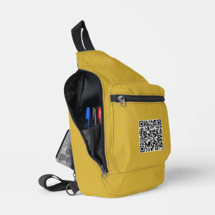 Gepersonaliseerde Print Cut Sew Sling Bag voor Bra