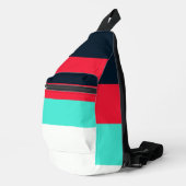 Gepersonaliseerde Print Cut Sew Sling Bag voor u (Rechterhoek)