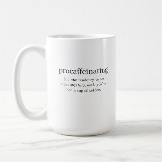 Gepersonaliseerde Procaffeinating Koffiemok