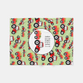 Gepersonaliseerde productie van het Boerderij van  Fleece Deken (Voorkant (Horizontaal))