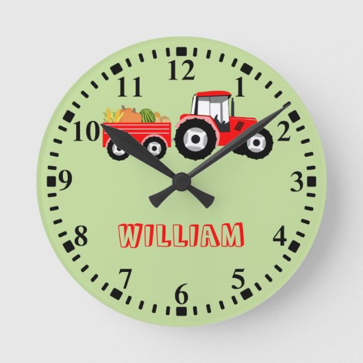 Gepersonaliseerde productie van het Boerderij van  Ronde Klok (Voorkant)