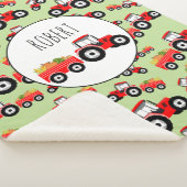 Gepersonaliseerde productie van het Boerderij van  Sherpa Deken (3/4)