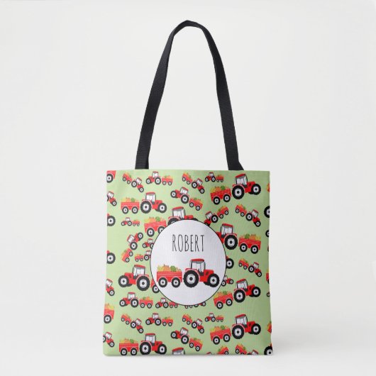 Gepersonaliseerde productie van het Boerderij van Tote Bag (Voorkant)