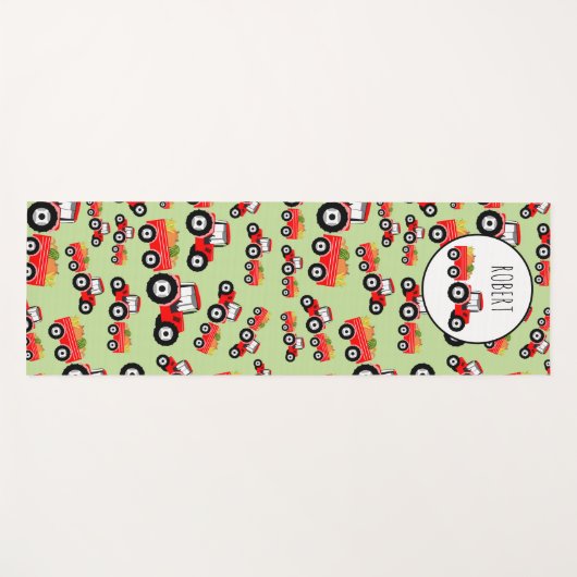 Gepersonaliseerde productie van het Boerderij van  Yogamat (Voorkant (horizontaal))