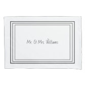 Gepersonaliseerde proefkast kussensloop (Voorkant-Links)