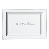 Gepersonaliseerde proefkast kussensloop (Voorkant-Rechts)