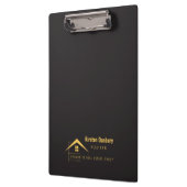 Gepersonaliseerde professionele onroerend goed bed klembord (Links)