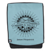 Gepersonaliseerde Prone aan de Reier van de Wander Rugtassen (Voorkant)