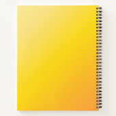 Gepersonaliseerde Prophetic Journal Spiral Notitie Notitieboek (Achterkant)