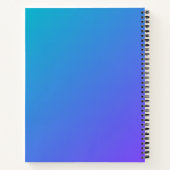 Gepersonaliseerde Prophetic Journal Spiral Notitie Notitieboek (Achterkant)