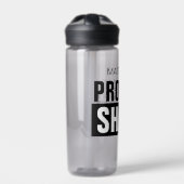 Gepersonaliseerde proteïne shake water fles gift (Voorkant)