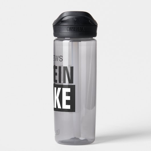 Gepersonaliseerde proteïne shake water fles gift (Achterkant)