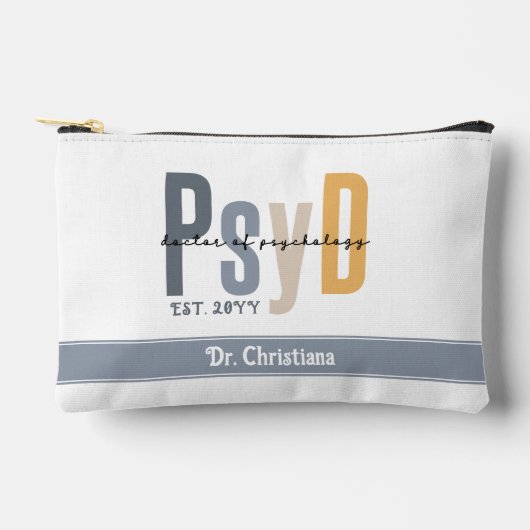 Gepersonaliseerde PsyD Doctor of Psychology Afstud Etui (Voorkant)