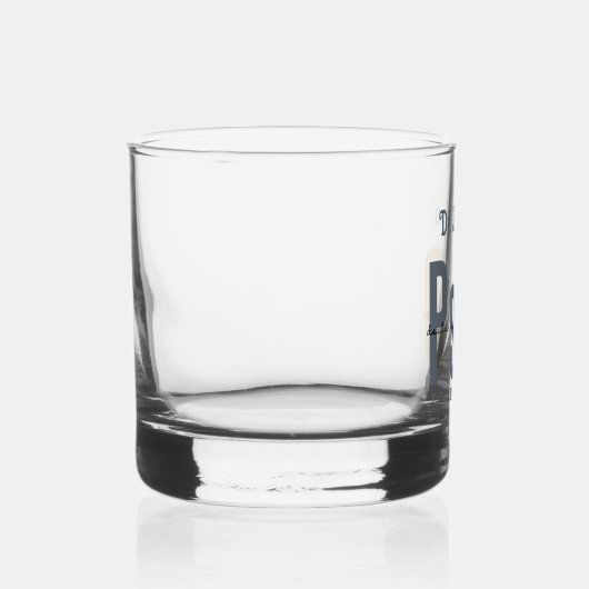 Gepersonaliseerde PsyD Doctor of Psychology Afstud Whisky Glas (Rechts)