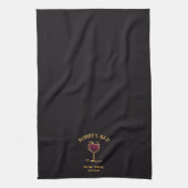 Gepersonaliseerde Pub Sign Bar Handdoek met aangep (Verticaal)