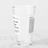 Gepersonaliseerde publicatie Glas - Witte achtergr (Links)