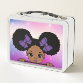 Gepersonaliseerde Puff Hair Baby meisje (Achterkant)