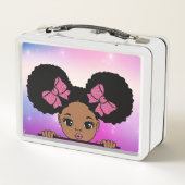 Gepersonaliseerde Puff Hair Baby meisje (Achterkant)