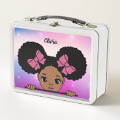Gepersonaliseerde Puff Hair Baby meisje (Voorkant)