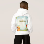 Gepersonaliseerde Pullover Hoodie voor kinderen (Achterkant volledig)