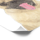 Gepersonaliseerde putkunst foto afdruk (Hoek)