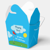 Gepersonaliseerde putt mini golf Verjaardagsfeest Bedankdoosjes (Geopend)