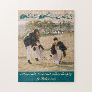 Gepersonaliseerde puzzel (naam, foto + bijbelvers)